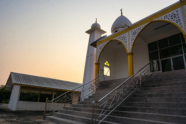 istock The beautiful Somdet mosque in Kalasin, Thailand 467153156