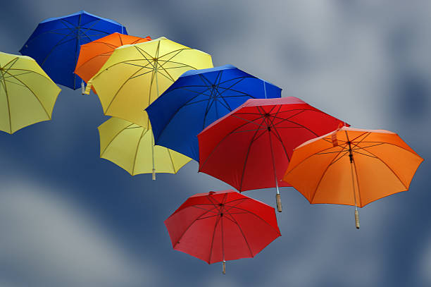 istock colorful umbrellas on the background 467153255