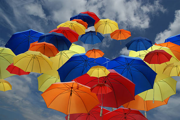 istock colorful umbrellas on the background 467153267