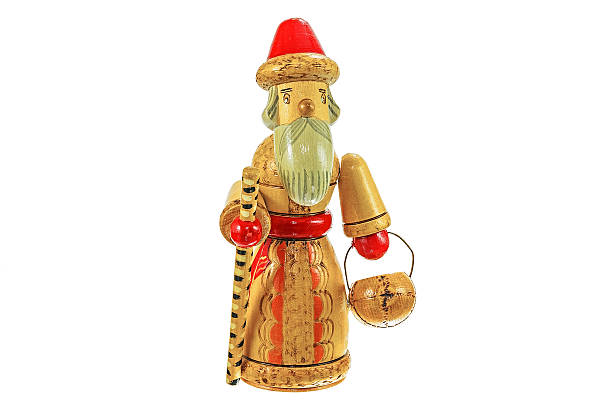 istock Wooden figurine grandfather. 467158599