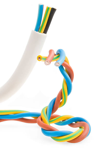 istock closeup of a electric cable 467159411
