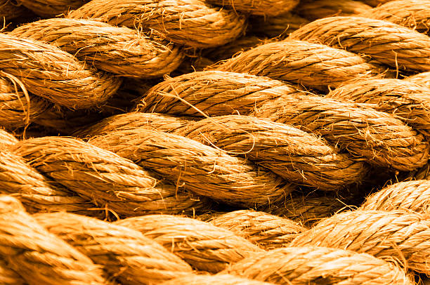 istock Hemp rope fibers close-up 467159756
