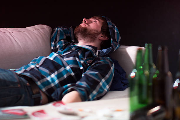 istock Man after drugs 467159874