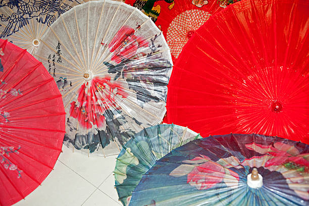 istock Chinese arts and crafts, oiled paper umbrella 467160855