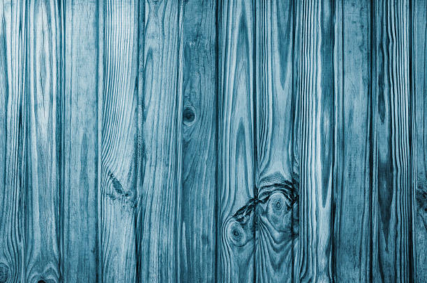 istock Unique Wooden Pine background or texture. Vertical lines blue 467162724