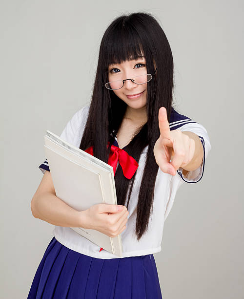 istock girl student in school uniform  education asian book 467162956