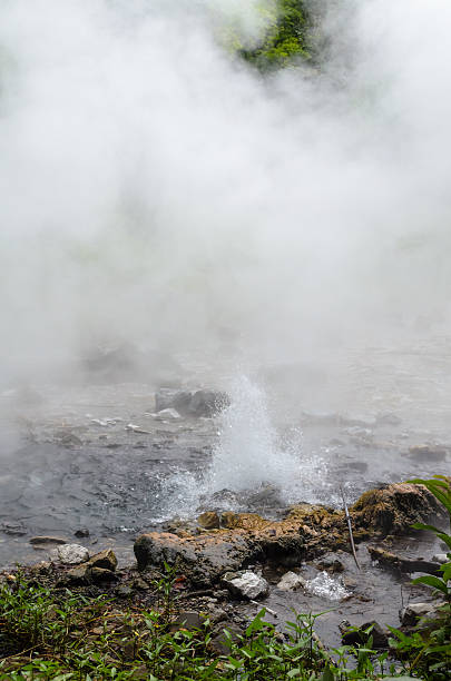 istock Spring of naturally hot water 467166082