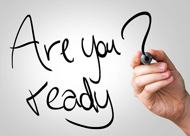 istock Are You Ready written on the Wipe board 467166682