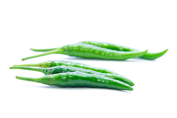 istock Green fresh chili pepper seasoning ingredient 467170928
