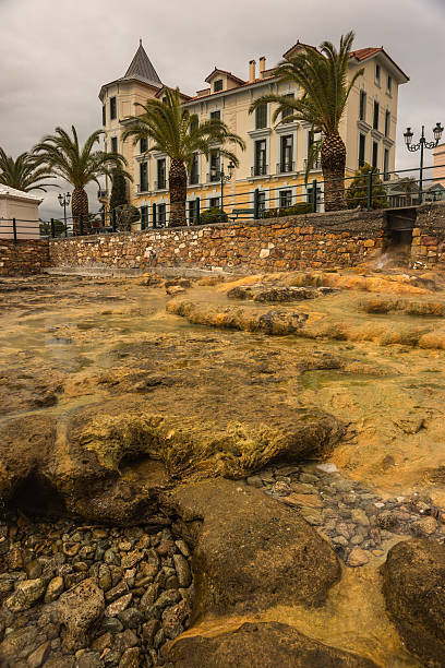 istock Thermal springs on the beach in Loutra Edipsou, Evia, Greece 467175464