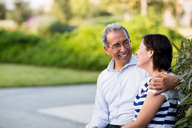 istock Happy mature couple 467179320