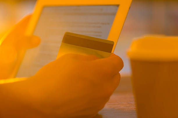 istock Online shopping with digital tablet and credit card. 467179484