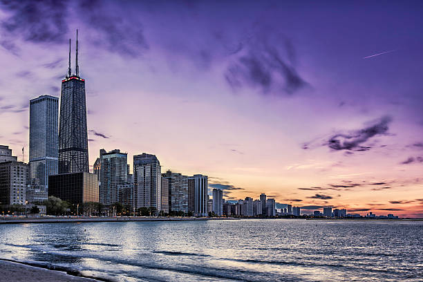 istock Downtown Chicago Magnificent Mile 467182717