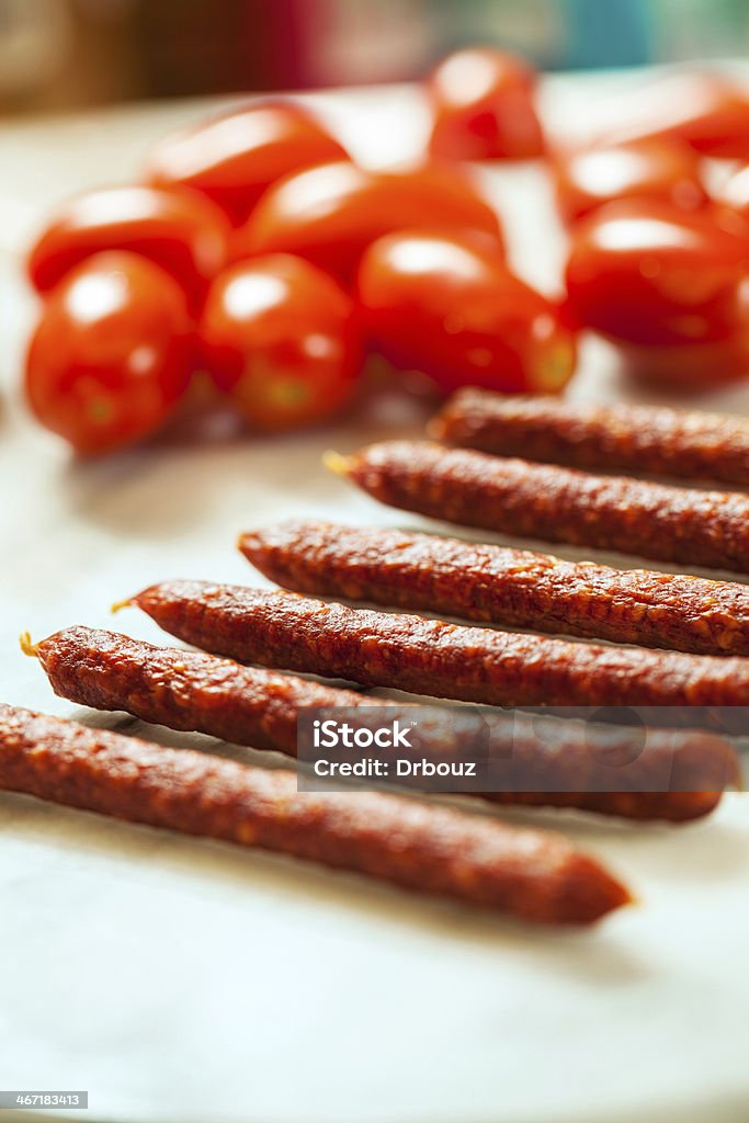 Wurst - Lizenzfrei Ausgedörrt Stock-Foto