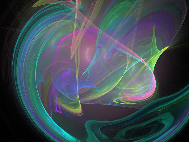 istock Digital Fractal on Black 467184216