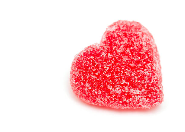 istock sugary heart shaped candy  and epty space for your text 467189807