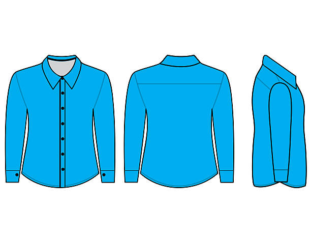 istock Blank shirt with long sleeves template 467192850