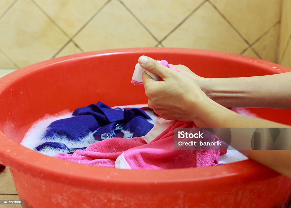 Von Hand waschen Tuch - Lizenzfrei 2015 Stock-Foto
