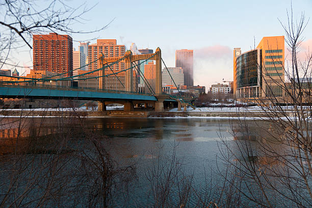 istock Minneapolis skyline along the Mississippi River 467193208