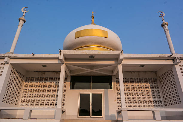 istock The beautiful Somdet mosque in Kalasin, Thailand 467193670