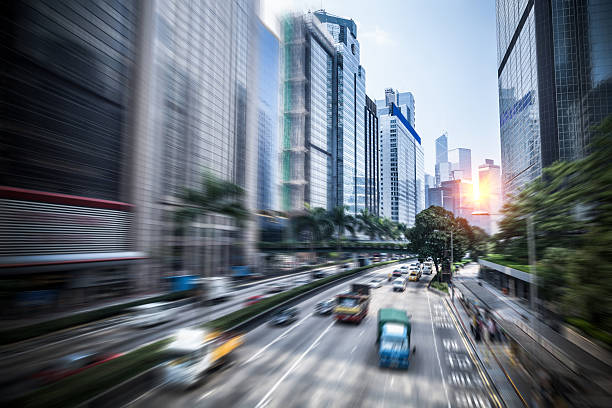 istock blurred motion image of highway in Hong Kong 467196452