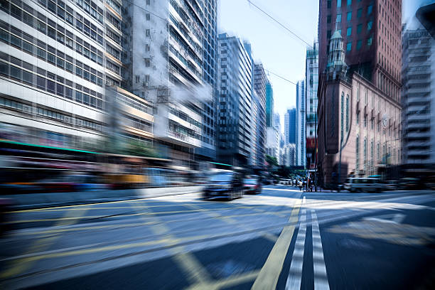 istock blurred motion image of highway in Hong Kong 467196458