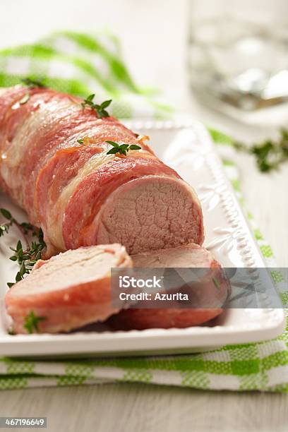 Foto de Filémignon Embalado Em Bacon e mais fotos de stock de Bacon - Bacon, Carne de Porco, Embrulhado