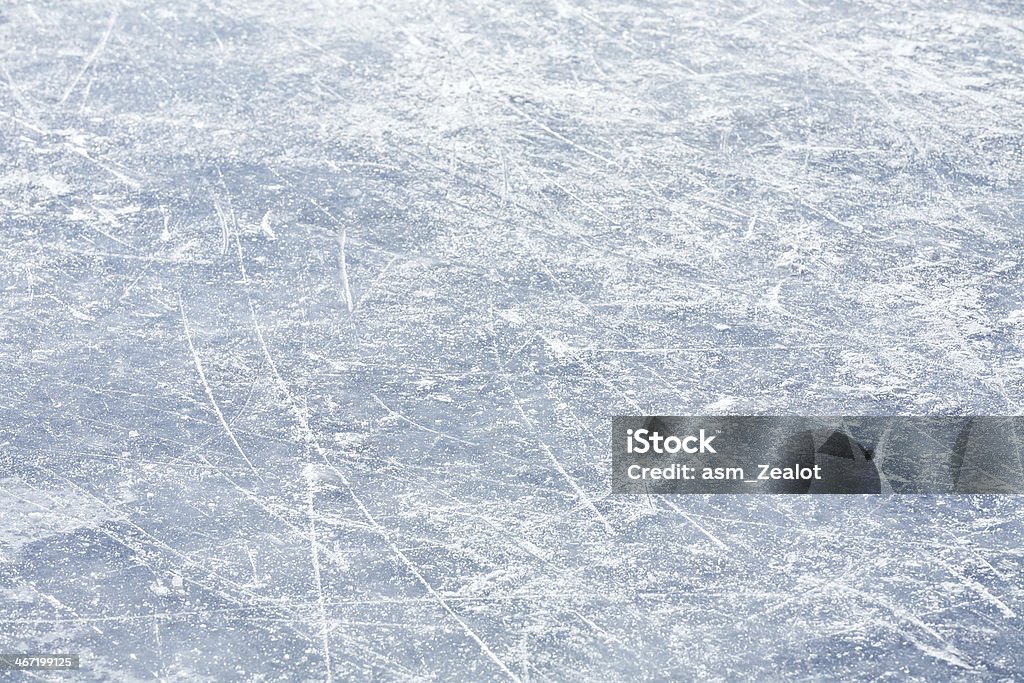 Ice rink texture Skating ice background Ice Stock Photo