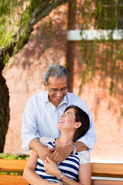 istock Romantic mature couple 467200956