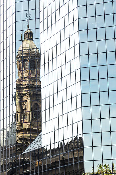 istock reflection of the cathedral in Santiago de Chile 467202365