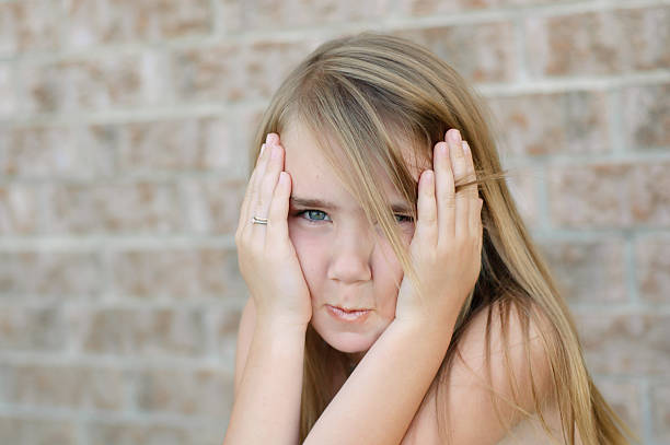 istock Cute Happy Girl Outside in Summer 467205310