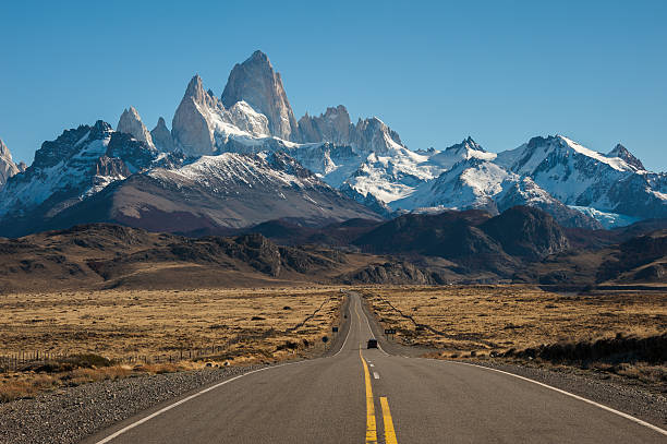 istock Road to El Chalten, Monte Fitz Roy in background 467206563