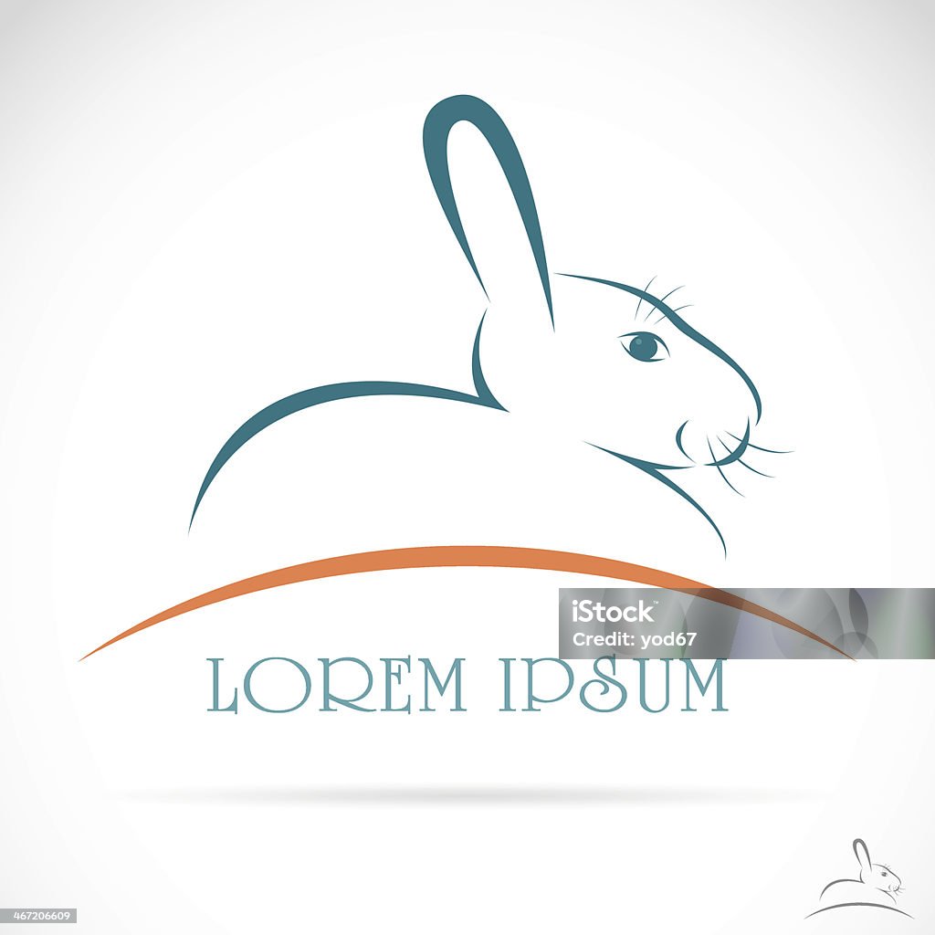 Vector Hd Rabbit Vector Image Of An Rabbit Stock Illustration - Download Image Now ...