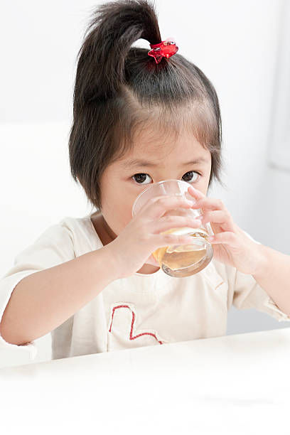 The girl who takes a drink