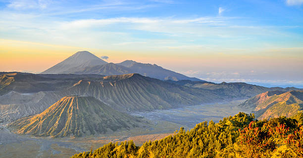 istock Bromo volcano at sunrise,Tengger Semeru National Park, East Java 467208287