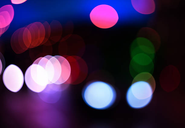istock Bokeh color abstract background with defocused lights 467208306