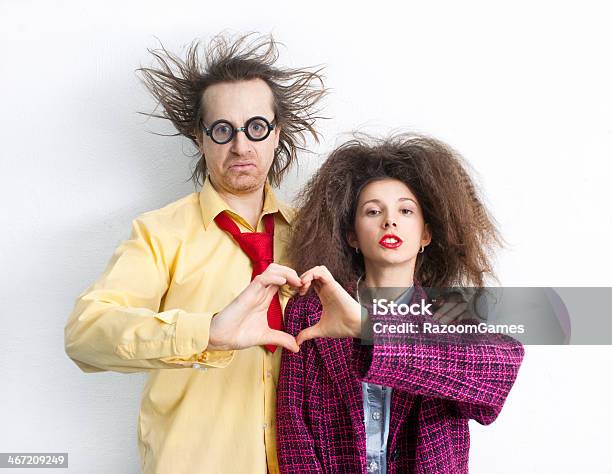 Funny Loving Couple Stock Photo - Download Image Now - Couple - Relationship, Eccentric, Activity