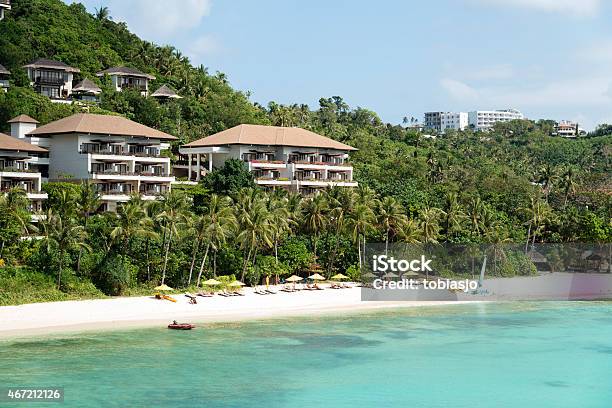 Paradise Island Of Boracay Stock Photo - Download Image Now - 2015, Beach, Blue