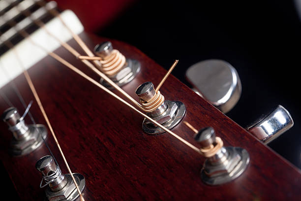 istock Acoustic Guitar Headstock 467216515