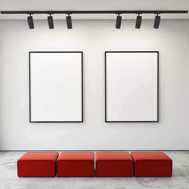 istock mock up posters frames and canvas in gallery interior background 467220808