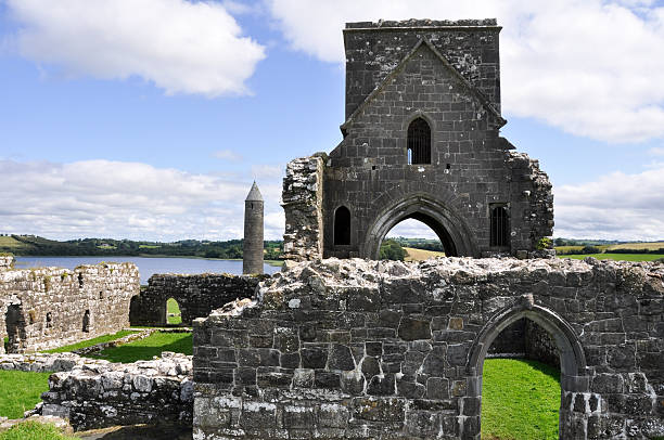 Devenish Island Monastic Site, Co.Fermanagh, Northern Ireland Devenish Island Monastic Site, Co.Fermanagh, Northern Ireland lough erne photos stock pictures, royalty-free photos & images