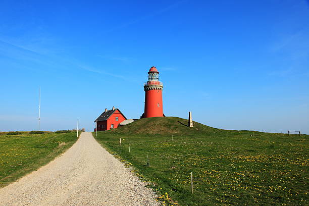 istock Bovbjerg Fyr Lighthouse on Jutland, Denmark 467223617