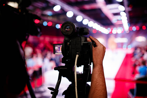 istock Broadcasting a fashion show 467224194