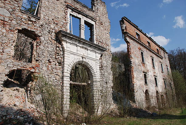 istock Hapsburg Castle Remains Near Planina 467224785