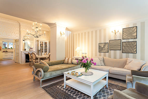 istock Vintage mansion - ground floor apartment 467224899