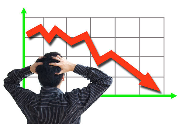 istock Stock price declining 467226307