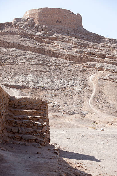 istock Dakhma,Tower of silence 467228066