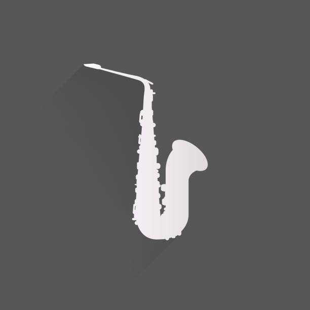 illustrations, cliparts, dessins animés et icônes de icônes d'instruments de musique vent - trumpet jazz bugle brass instrument