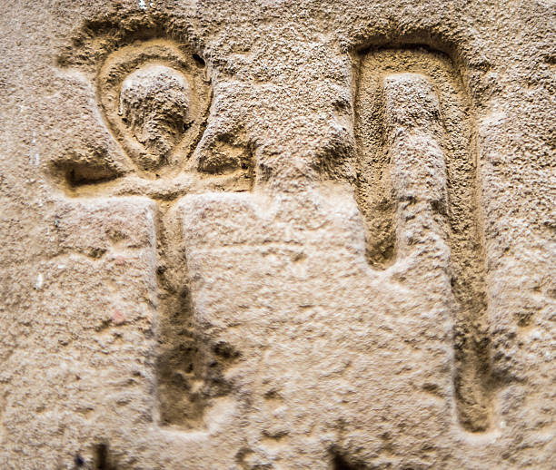 istock Ancient well preserved original Egyptian hieroglyphs 467231164