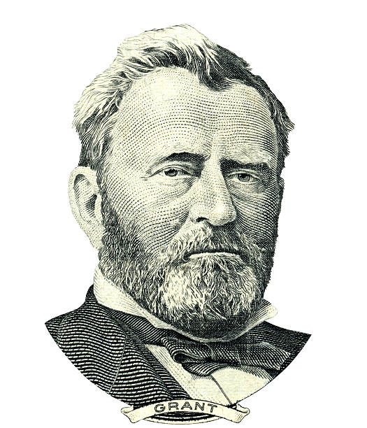 istock Ulysses S. Grant portrait cutout (Clipping path) 467232030